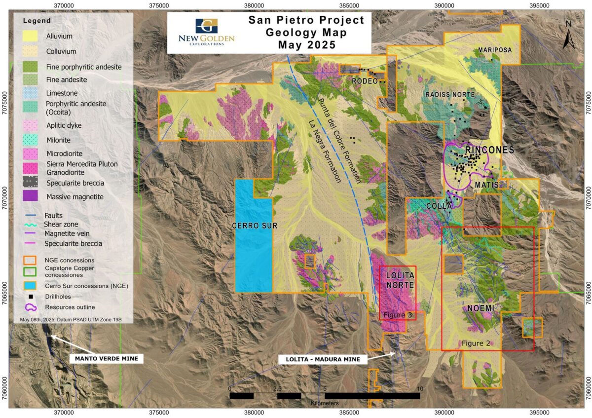 Golden Arrow Resources reporta oro y cobre en nuevos objetivos de exploración y expande concesiones en el proyecto de cobre y oro San Pietro Golden Arrow Resources reporta oro y cobre en nuevos objetivos de exploración y expande concesiones en el proyecto de cobre y oro San Pietro