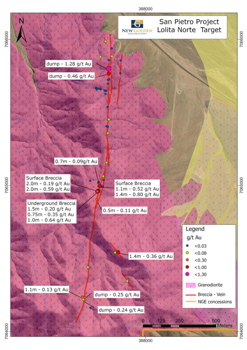 Golden Arrow Resources reporta oro y cobre en nuevos objetivos de exploración y expande concesiones en el proyecto de cobre y oro San Pietro Golden Arrow Resources reporta oro y cobre en nuevos objetivos de exploración y expande concesiones en el proyecto de cobre y oro San Pietro