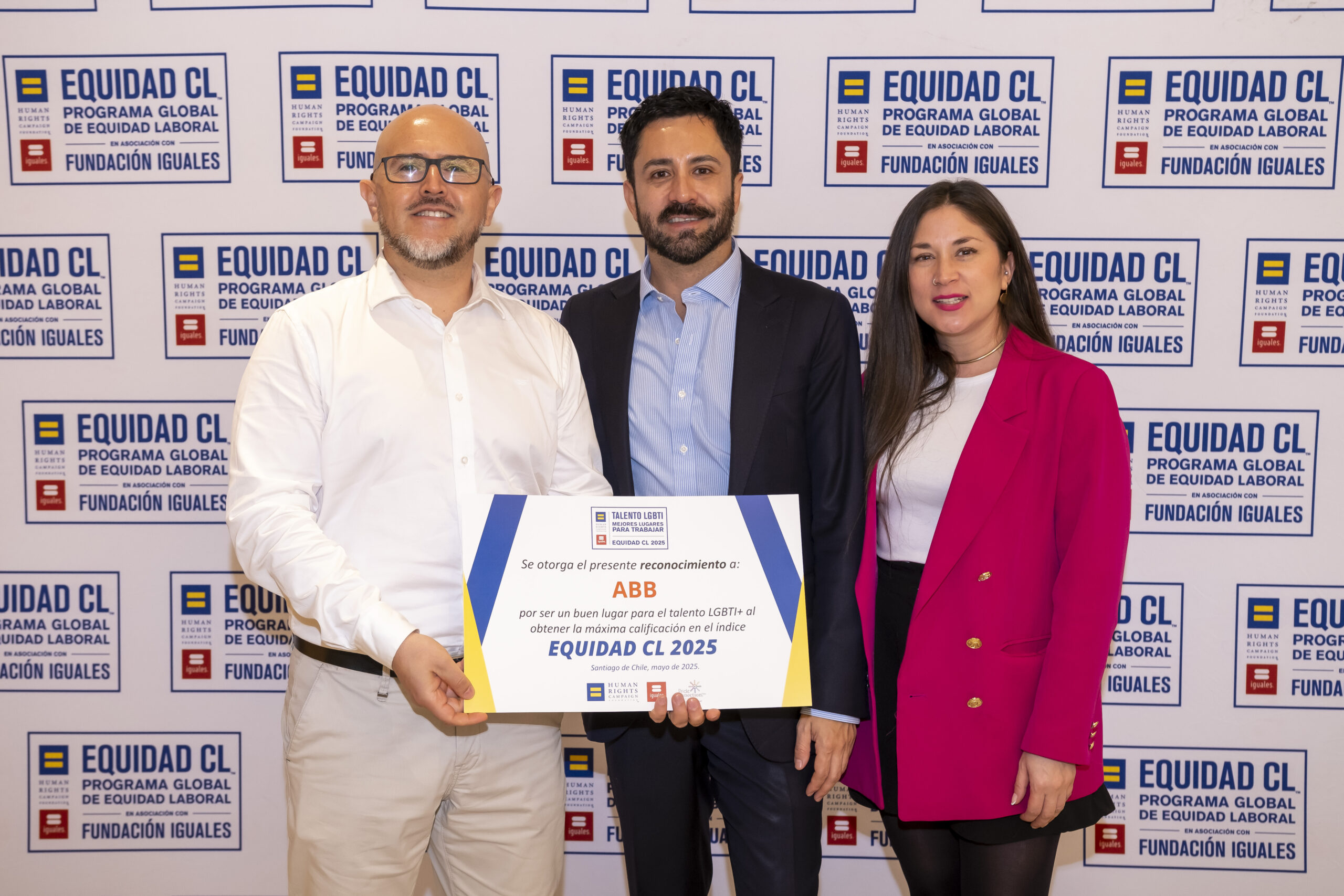 ABB en Chile nuevamente entre las empresas más atractivas para el talento LGBTI+