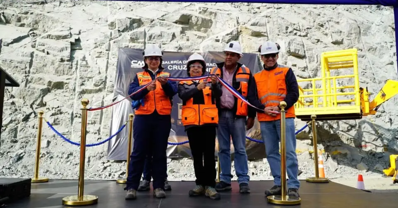 CMP inaugura túnel exploratorio en Minas El Romeral: primer paso hacia la primera mina subterránea de hierro en Chile y una minería más sostenible