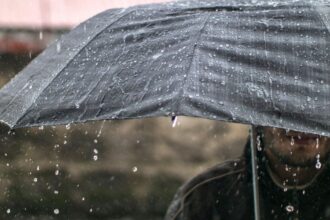 Lluvias, nieve y aguanieve marcarán el clima de este jueves en gran parte del país