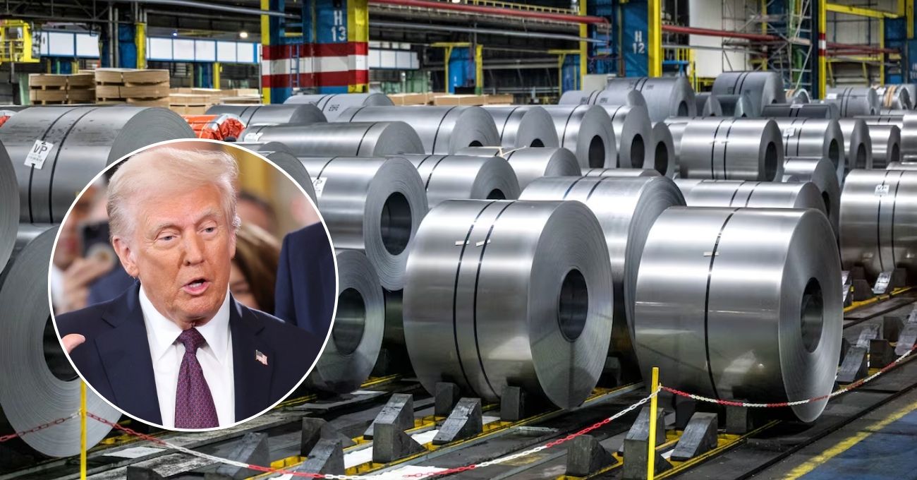 Trump duplica aranceles al acero: aumenta la tensión global y reaviva la guerra comercial