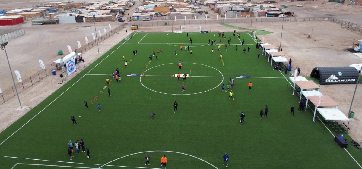 Chanavayita y Collahuasi impulsan programa integral de vida saludable en nuevo complejo deportivo del borde costero sur de Iquique Chanavayita y Collahuasi impulsan programa integral de vida saludable en nuevo complejo deportivo del borde costero sur de Iquique
