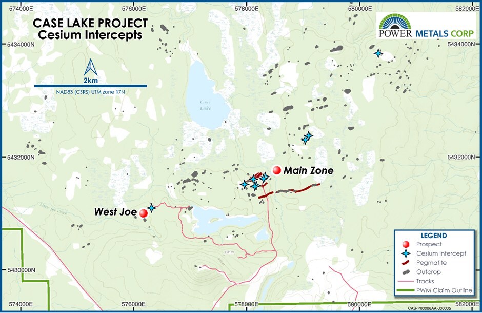 Power Metals: La primera estimación de recursos minerales confirma que Case Lake es el cuarto recurso de cesio más grande del mundo