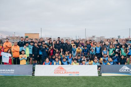 Chanavayita y Collahuasi impulsan programa integral de vida saludable en nuevo complejo deportivo del borde costero sur de Iquique