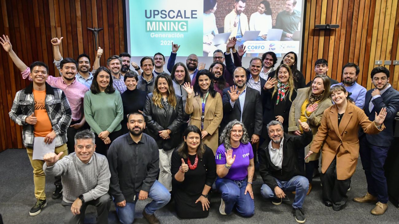 Programa Upscale Mining 2025: 13 Startups Seleccionadas para Revolucionar la Minería con Tecnologías Limpias