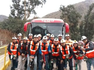 Estudiantes de la Universidad de Santiago profundizan en técnicas mineras durante visita a Mina Subterránea Río Blanco de Codelco