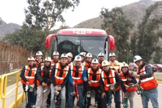 Estudiantes de la Universidad de Santiago profundizan en técnicas mineras durante visita a Mina Subterránea Río Blanco de Codelco