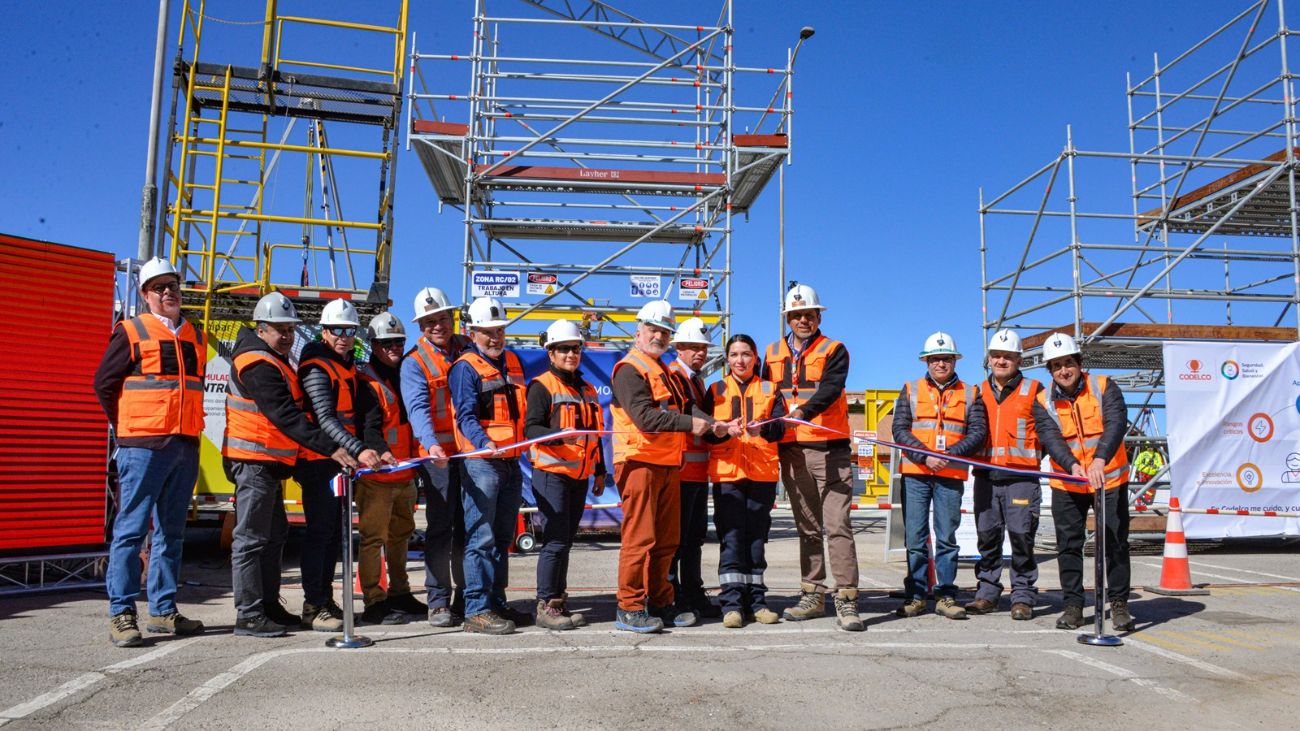 Codelco estrena innovador Centro de Entrenamiento de Riesgos Críticos en Chuquicamata para fortalecer la seguridad operacional