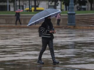 Lluvias y aguanieve este fin de semana en Santiago y San José: Consulta el pronóstico actualizado para tu localidad