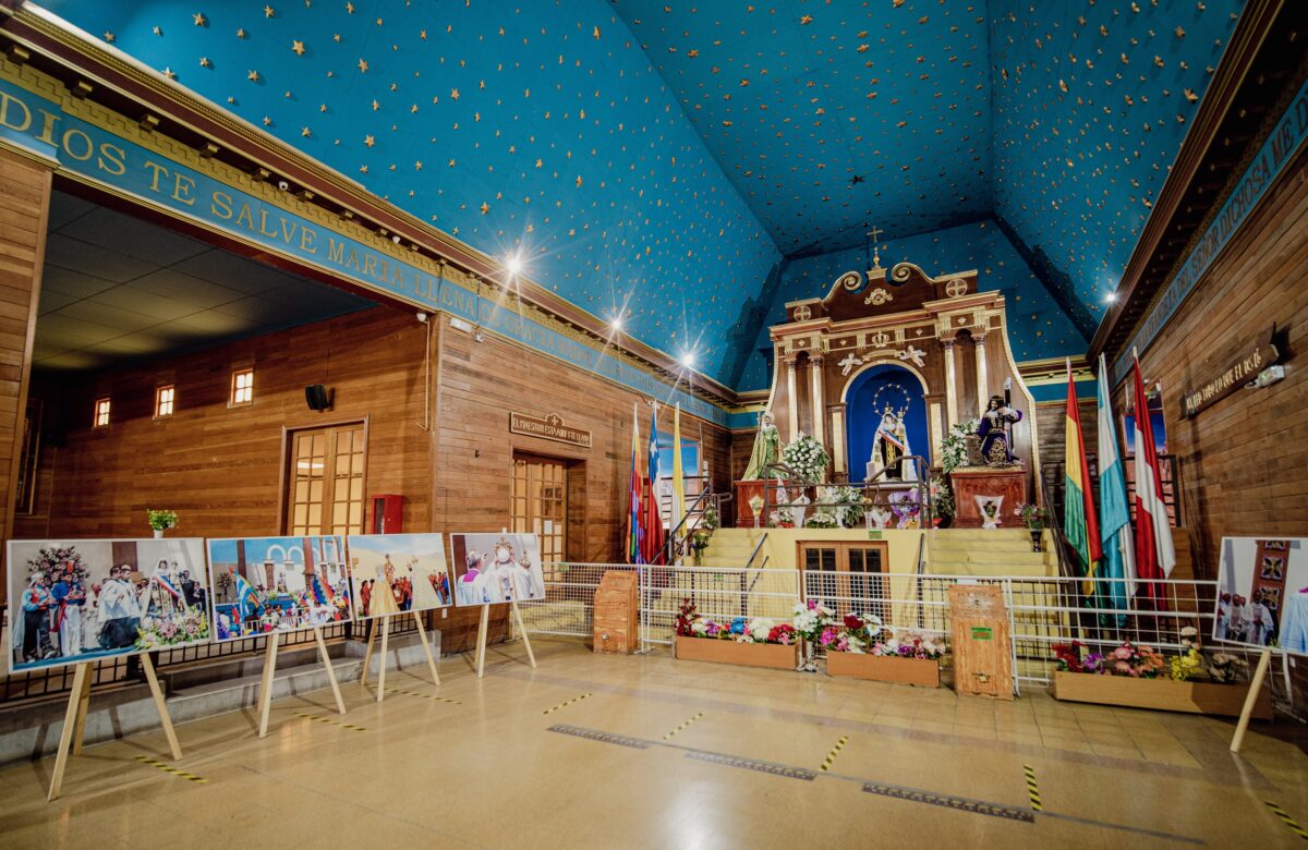 Comienza inédito proyecto de restauración de Virgen del Carmen de La Tirana Comienza inédito proyecto de restauración de Virgen del Carmen de La Tirana