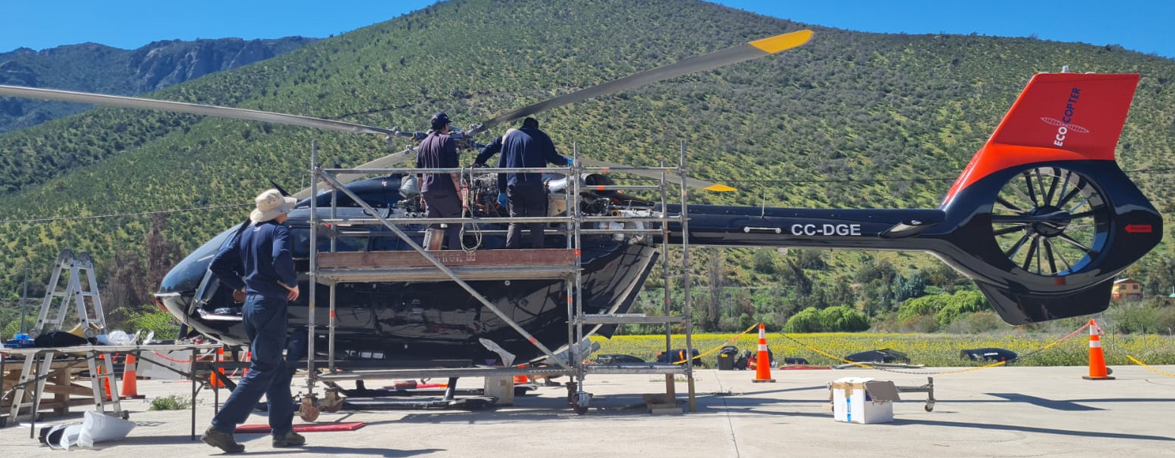 Ecocopter+Helisul obtiene certificación CEAC y refuerza su liderazgo en mantenimiento aeronáutico en Chile y Latinoamérica 