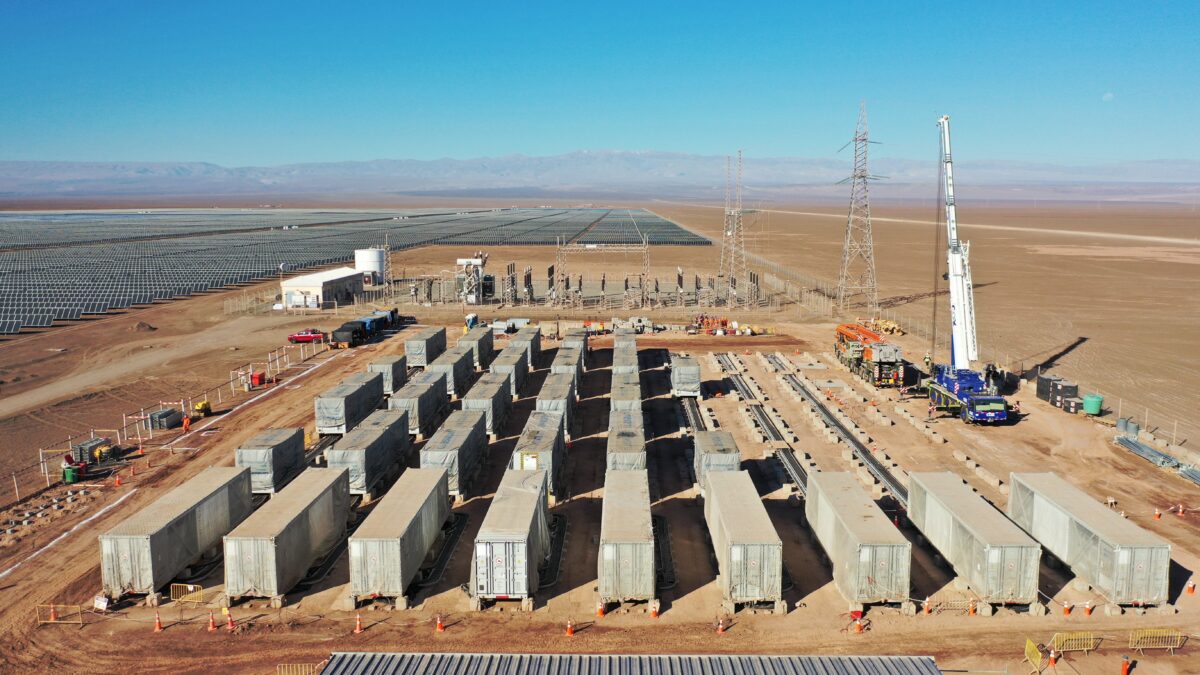 Avanza Construcción del Primer Proyecto de Almacenamiento de Energía de Transelec
