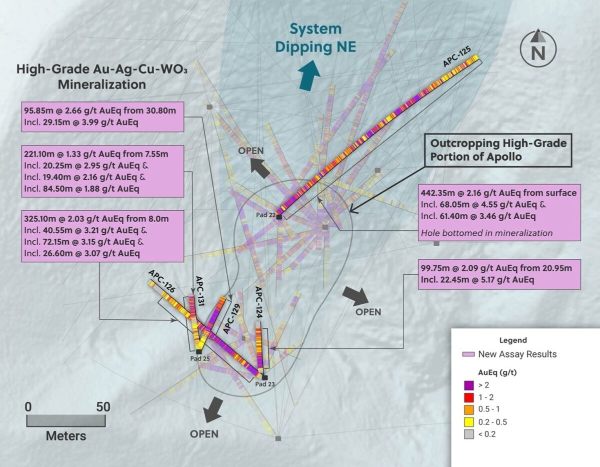 Colombia: Collective Mining Ltd. perfora 442,35 metros con 2,16 g/t de oro equivalente desde la superficie en Apolo Colombia: Collective Mining Ltd. perfora 442,35 metros con 2,16 g/t de oro equivalente desde la superficie en Apolo