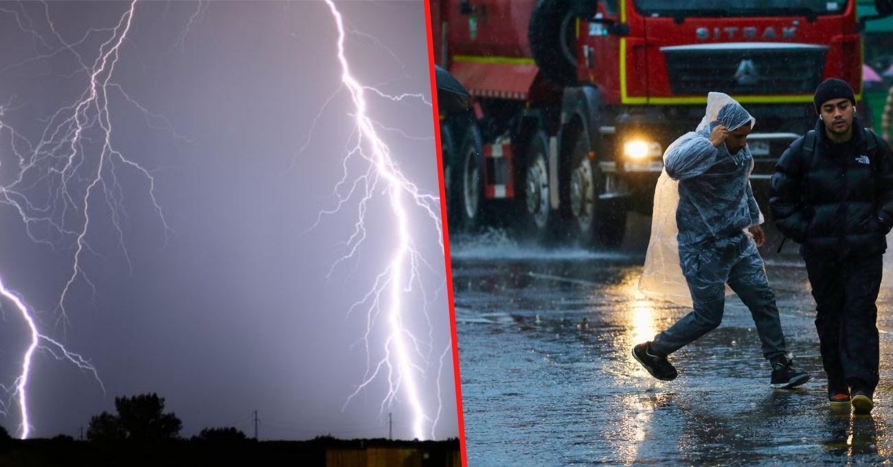 Lluvias afectarán a 14 regiones este jueves con tormentas eléctricas, viento y nieve