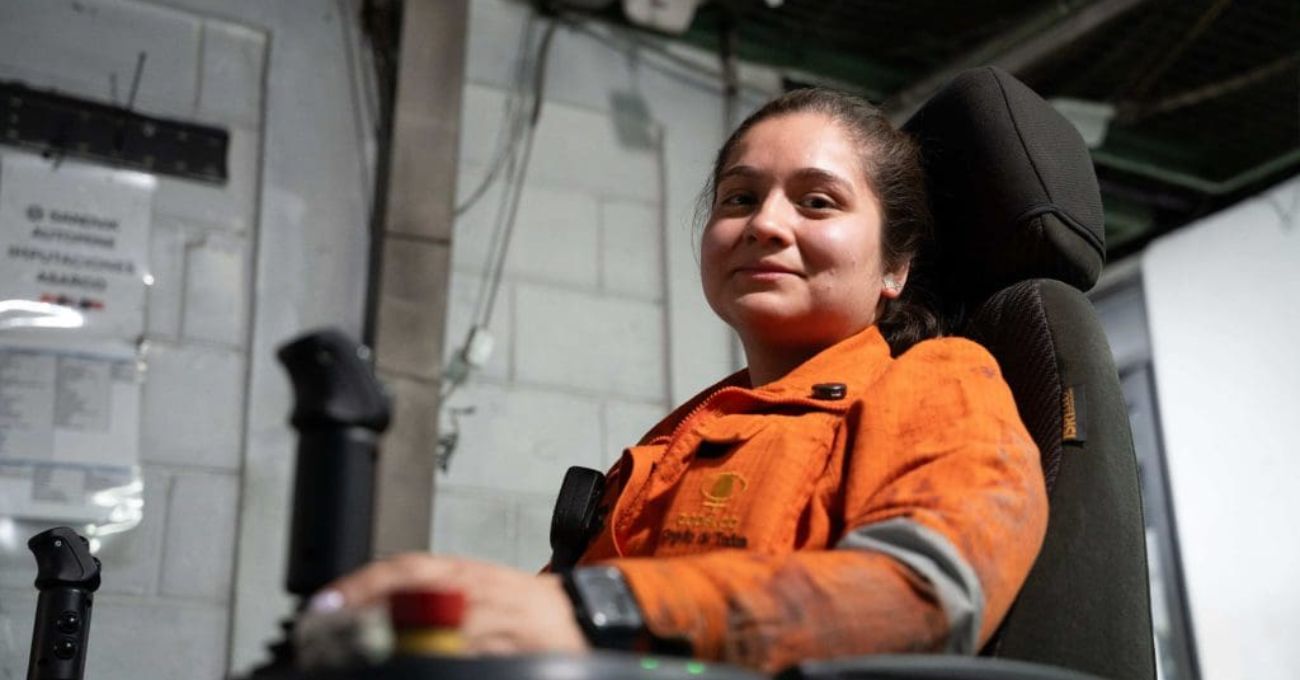 “Me llena de orgullo ser minera, porque lo que hacemos es un aporte para el país”