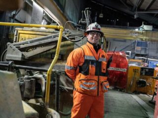 “Es un orgullo trabajar en uno de los sectores más históricos de la mina”
