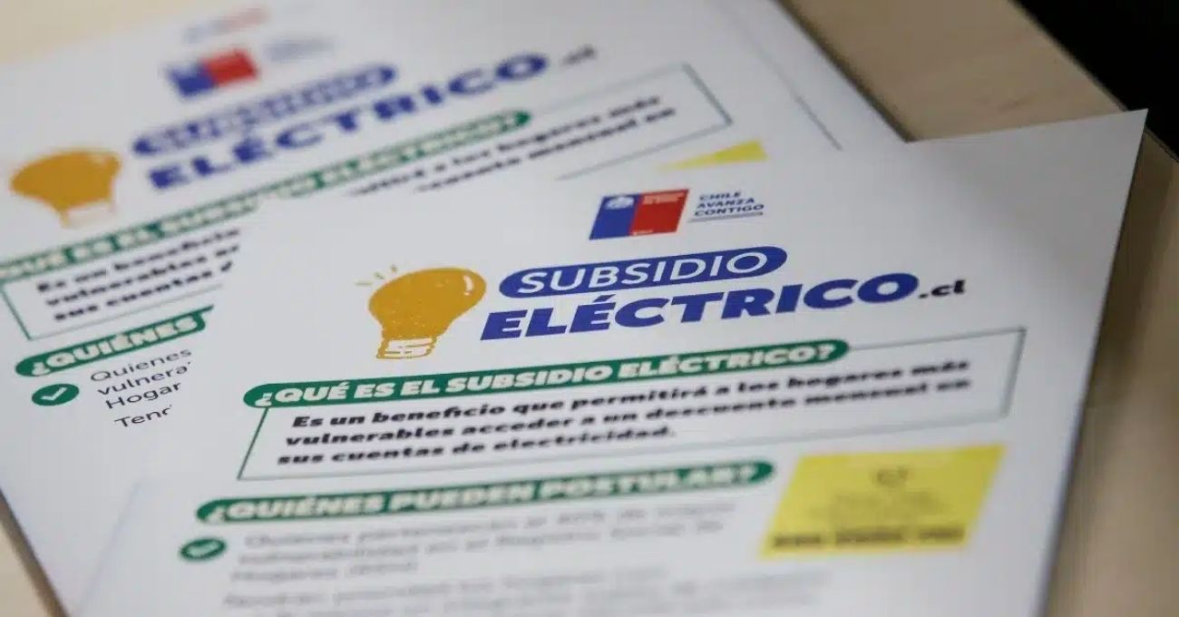 Subsidio Eléctrico 2025: Revisa en cuántas cuotas se pagará el beneficio