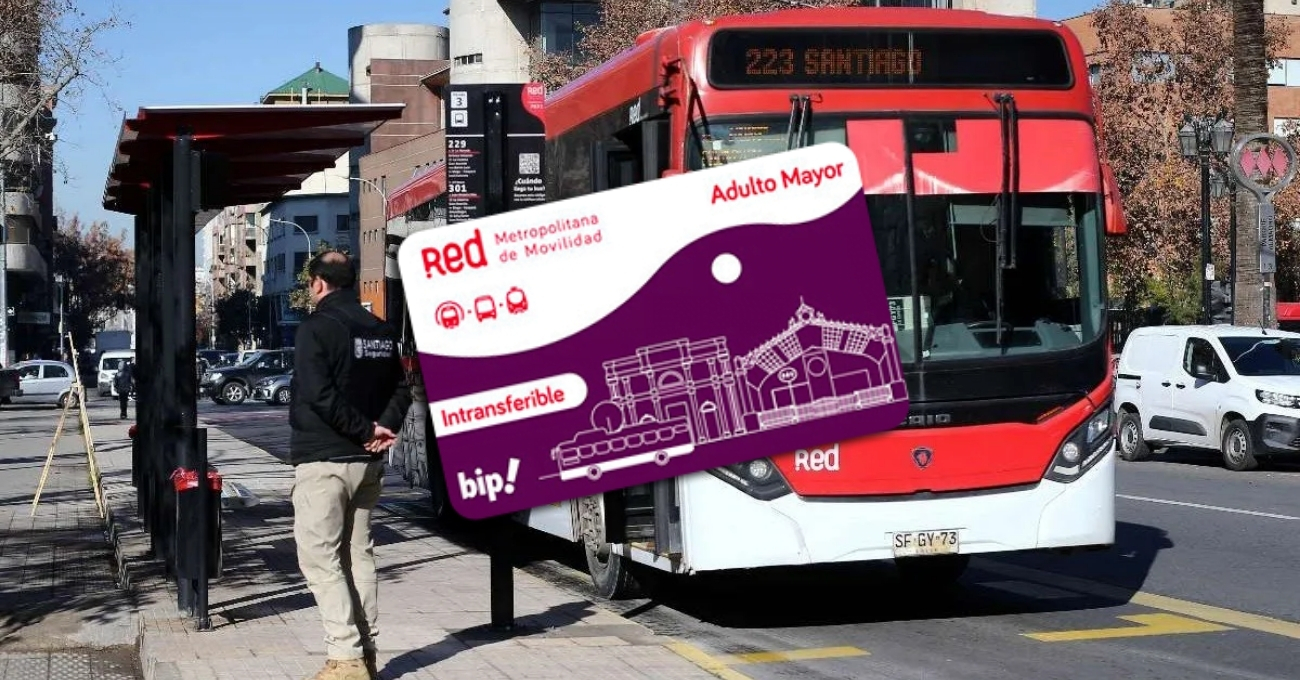 Así puedes acceder al 50 % de descuento en transporte público si eres adulto mayor