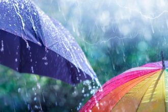 Lluvias llegan a Santiago: se esperan hasta 30 mm y temperaturas bajo los 10°C