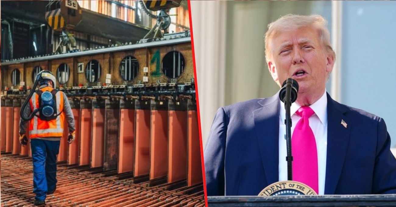 Trump excluye al cobre refinado chileno del nuevo arancel del 50%