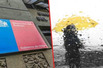 ¿Faltaste al trabajo por la lluvia? Esto dice la Dirección del Trabajo