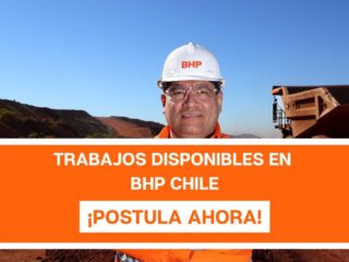 Nuevas oportunidades de empleo en BHP Chile: ¡Postula ahora!