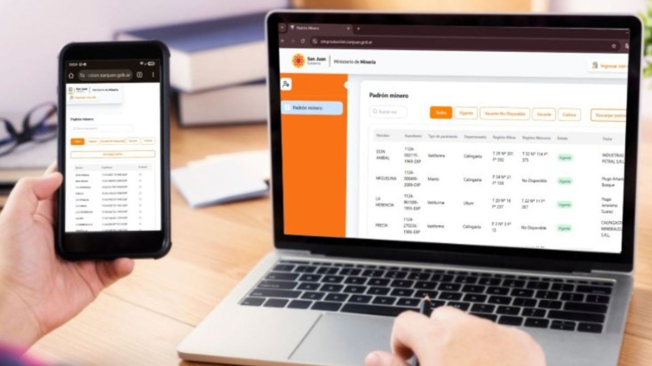 **San Juan Impulsa la Minería: Lanzan Innovador Sistema Digital para la Gestión del Padrón y Canon Minero**