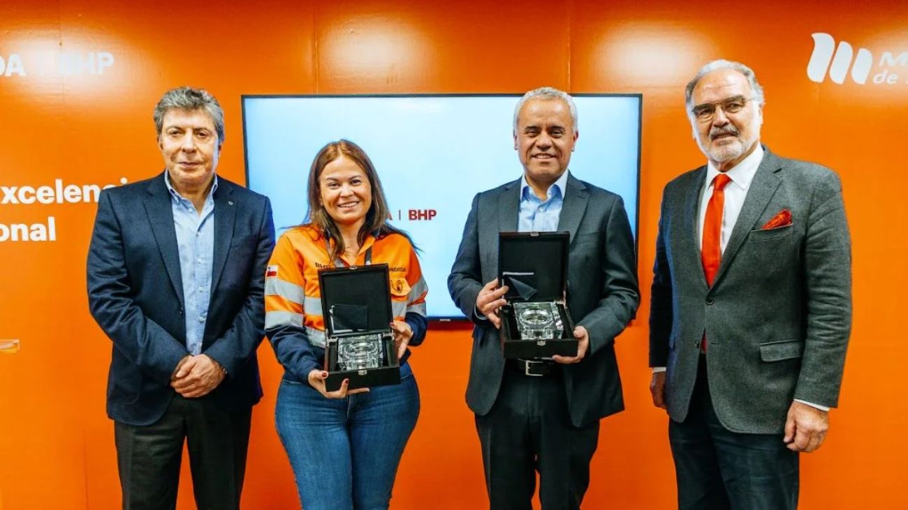 Escondida | BHP galardonada por liderazgo en seguridad y salud ocupacional en la industria minera