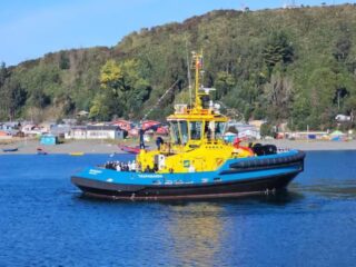 SAAM inaugura Trapananda en Puerto Chacabuco: Primer remolcador eléctrico de Latinoamérica para una navegación sostenible