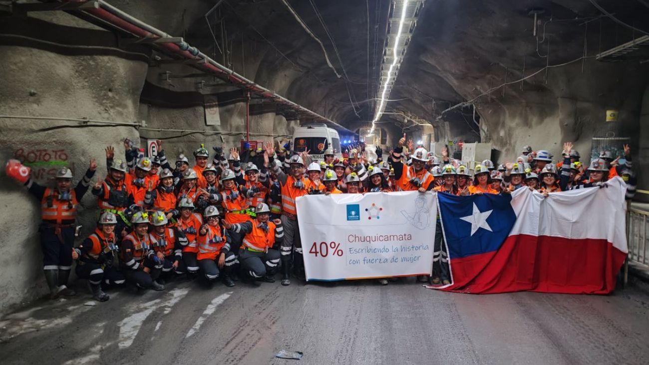 Chuquicamata Subterránea Revoluciona la Minería: 67% de Jefaturas en Manos de Mujeres Marca un Hito en Inclusión y Diversidad