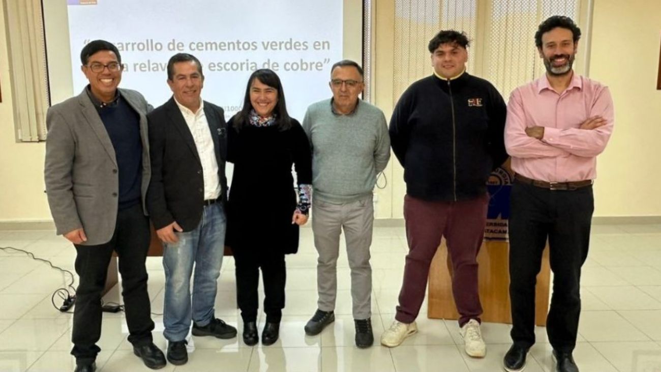 Enami revoluciona la construcción con cementos verdes de relaves de cobre