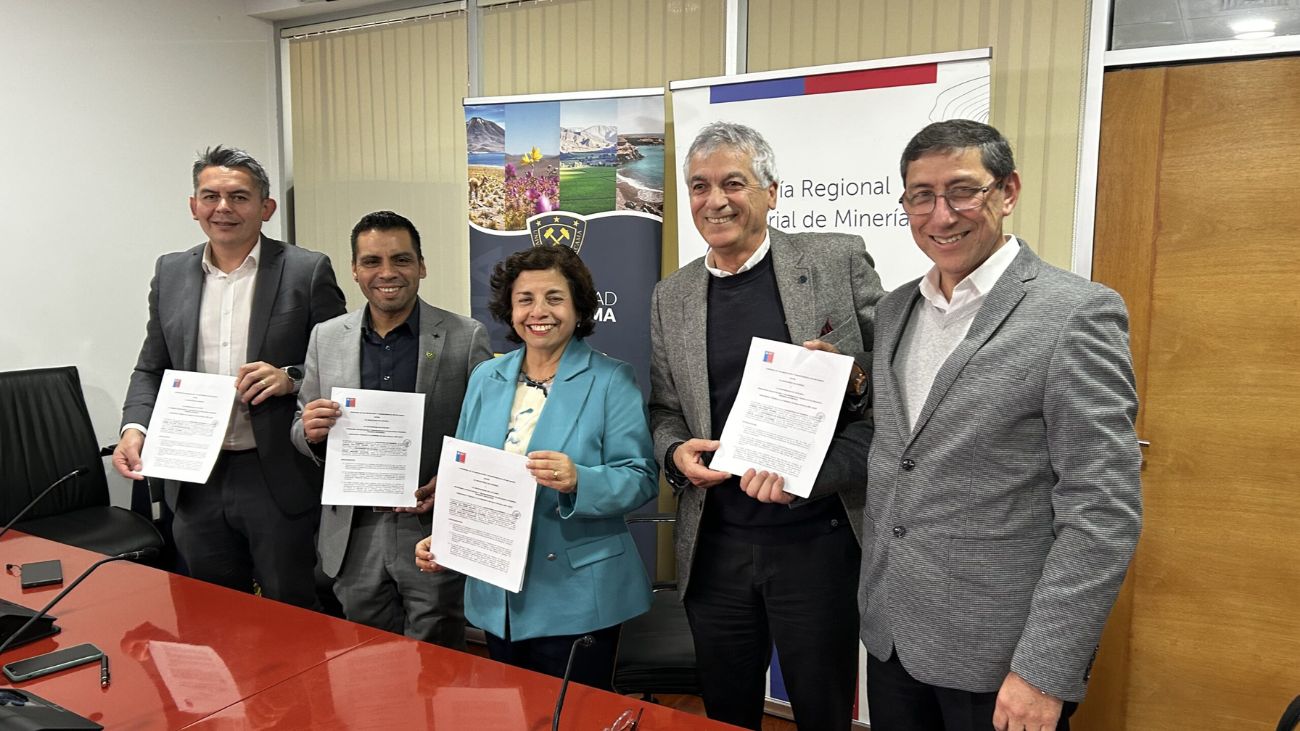 Ministerio de Minería y UDA impulsan programa PAMMA en regiones mineras