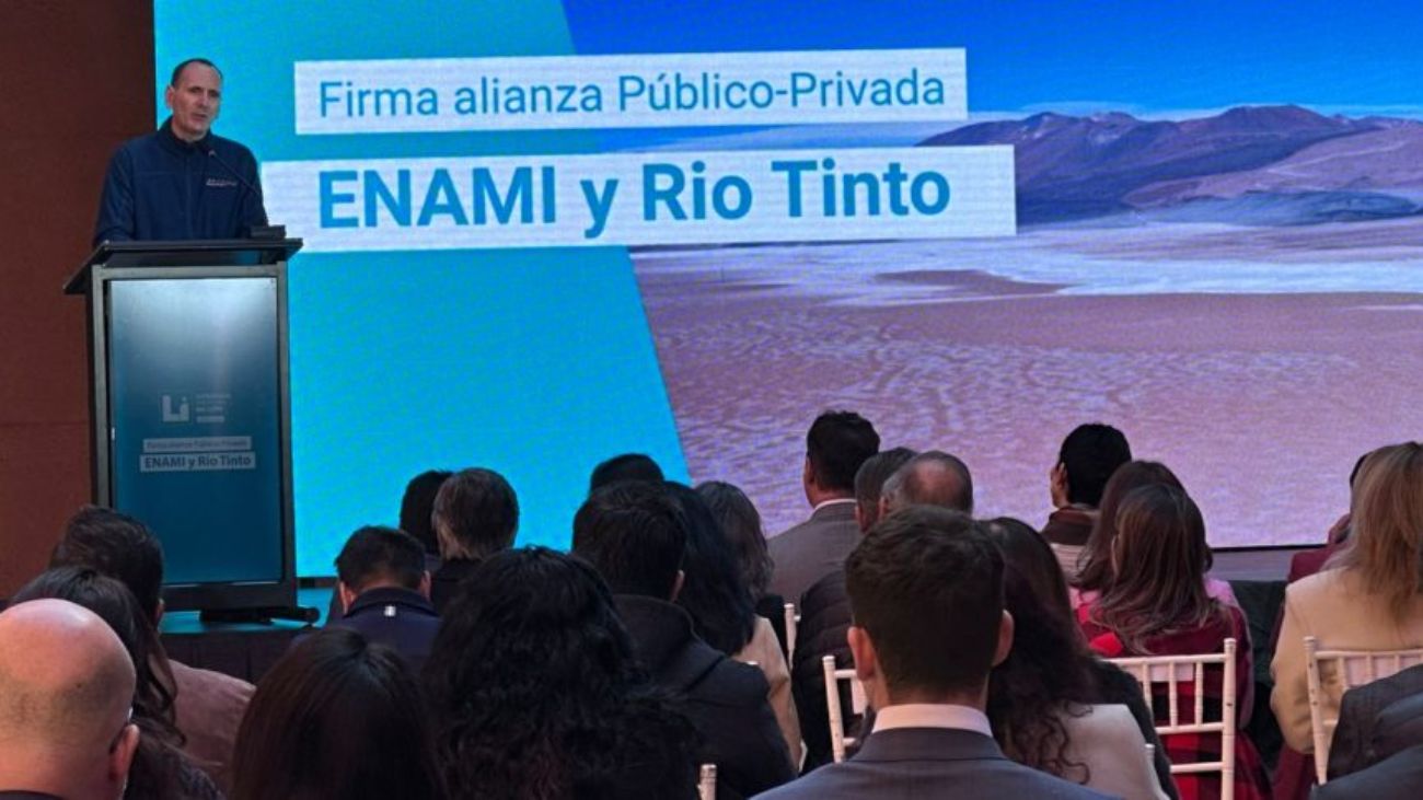 Enami y Rio Tinto firman acuerdo estratégico para proyecto litio en Atacama