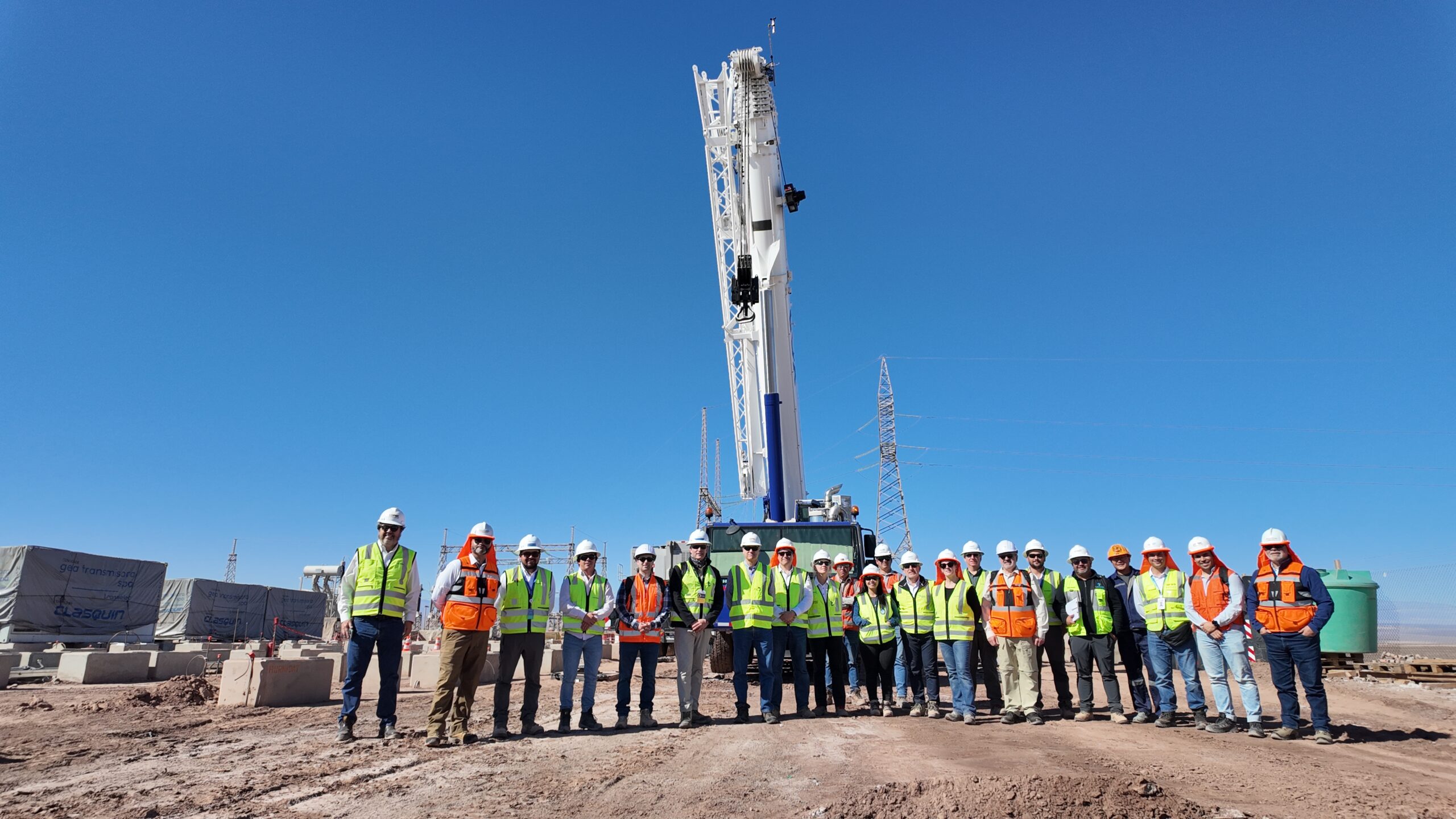 Avanza Construcción del Primer Proyecto de Almacenamiento de Energía de Transelec