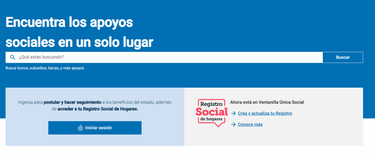 Ventanilla Única Social