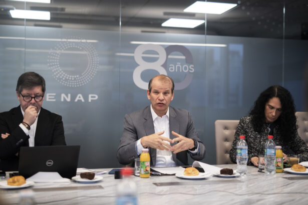 Enap logra en el primer semestre utilidades por US$318 millones
