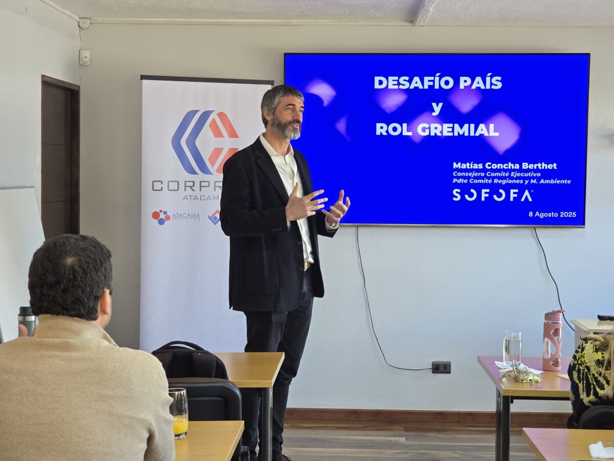 Matías Concha, consejero de SOFOFA: “es primera vez que desde regiones y con esta profundidad, se intenta promover liderazgos gremiales” 