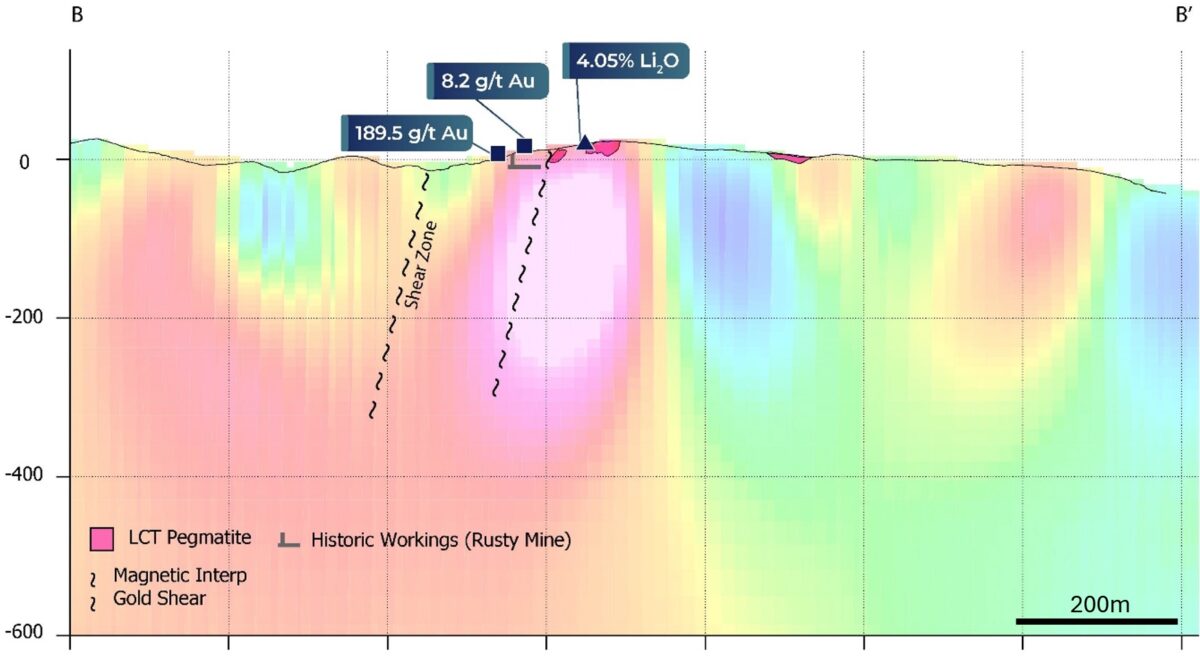 Lion Rock Resources informa los resultados de un estudio magnético de alta resolución y una inversión 3D en el proyecto Volney, Dakota del Sur