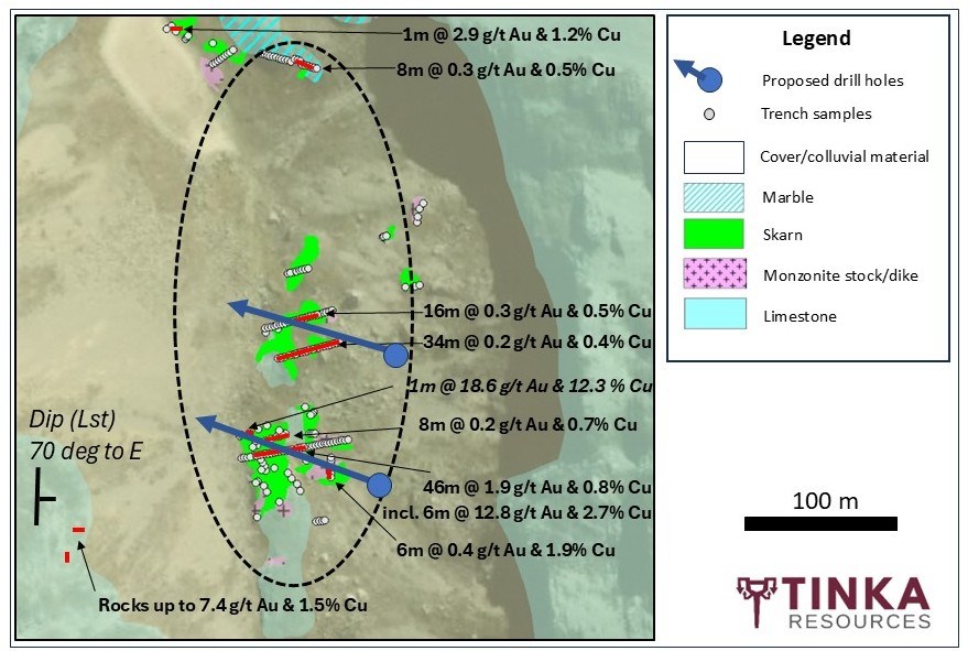 Perú: Tinka Resources recibe autorización para iniciar un programa de perforación en el proyecto Silvia