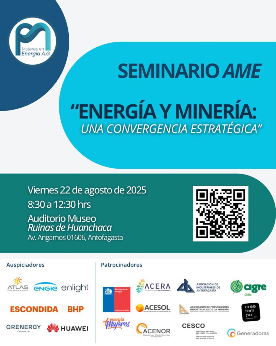 AME Chile impulsa en Antofagasta un diálogo estratégico sobre energía y minería