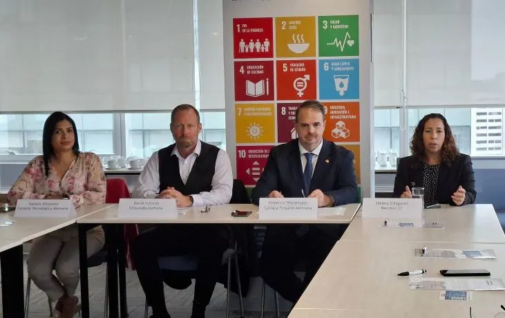 Alemania y Perú fortalecen alianza en transición energética minera en PERUMIN 37 Alemania y Perú fortalecen alianza en transición energética minera en PERUMIN 37