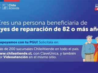¿Eres una persona beneficiaria de leyes de reparación de 82 o más años?¡Te apoyamos con tu PGU!
