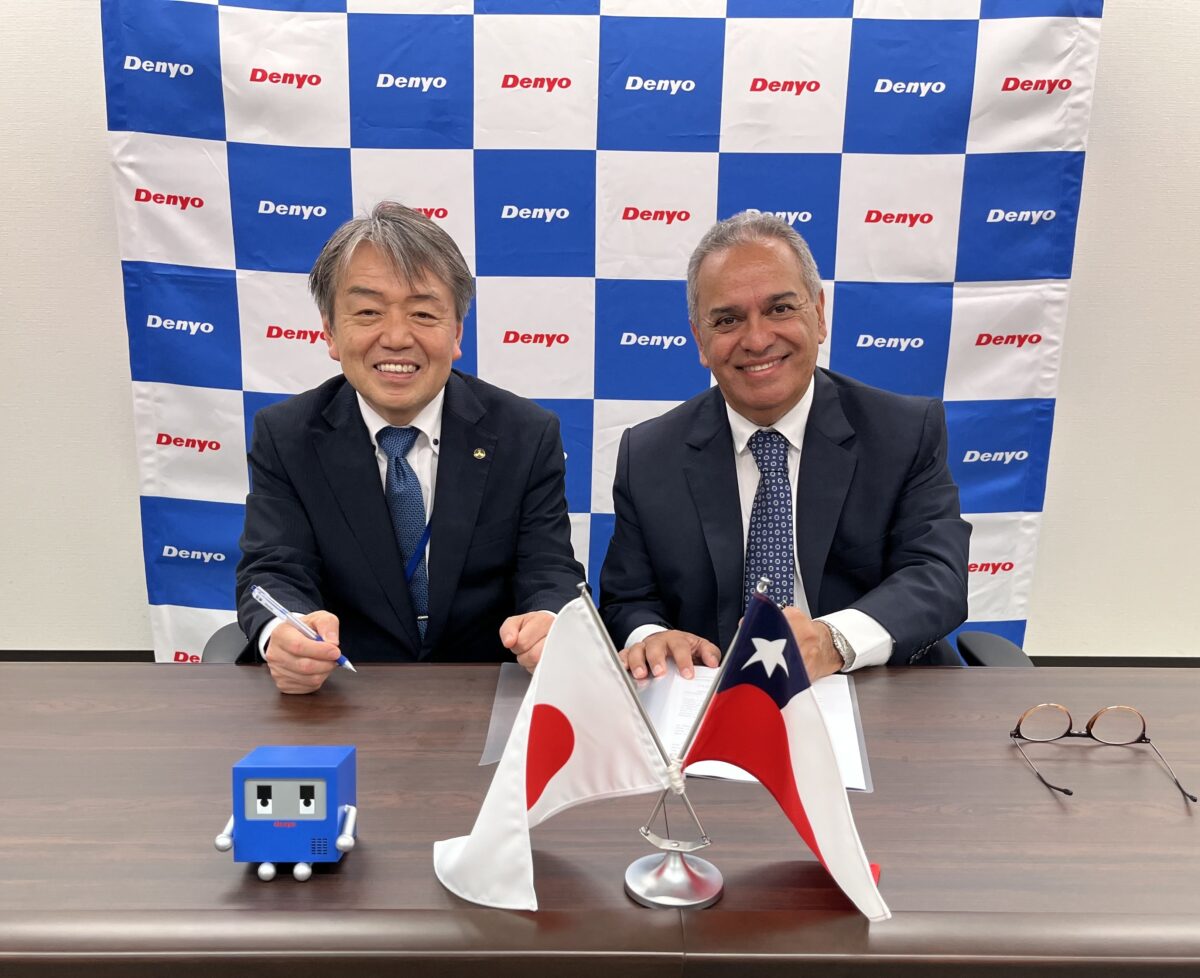 Schwager y Denyo firman acuerdo que impulsa la transferencia tecnológica japonesa en Chile y Perú