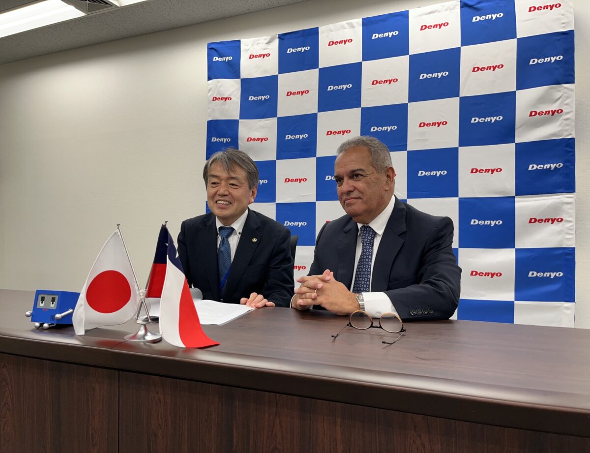 Schwager y Denyo firman acuerdo que impulsa la transferencia tecnológica japonesa en Chile y Perú