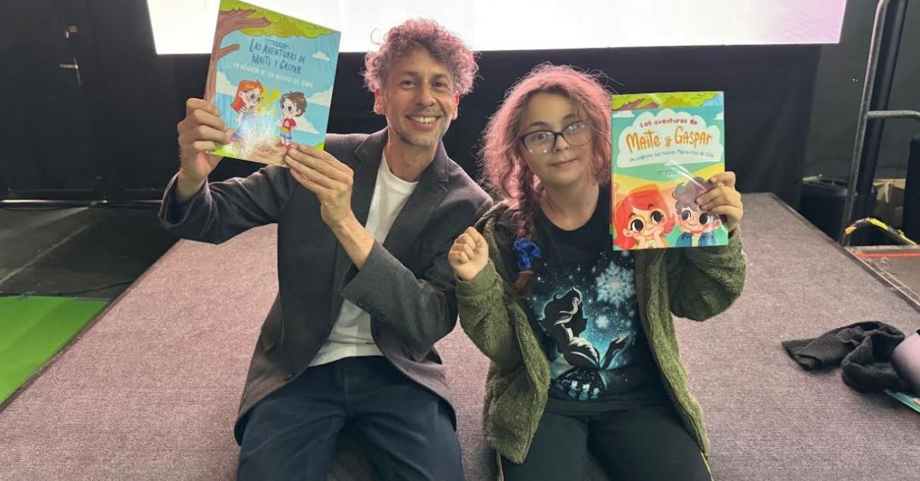 Compromiso Minero celebra el Día de los Patrimonios de los Niños con libros gratis "Maite y Gaspar".