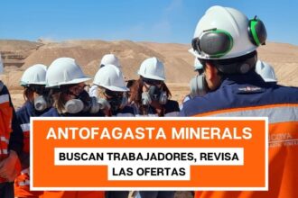 Antofagasta Minerals: Ofertas laborales para técnicos y profesionales mineros en Chile