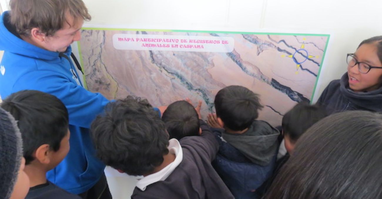 El Abra promueve conciencia ambiental entre estudiantes de Caspana con estudio sobre el puma