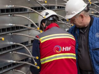 HIF y Corfo lideran proyecto pionero de captura directa de aire en Chile