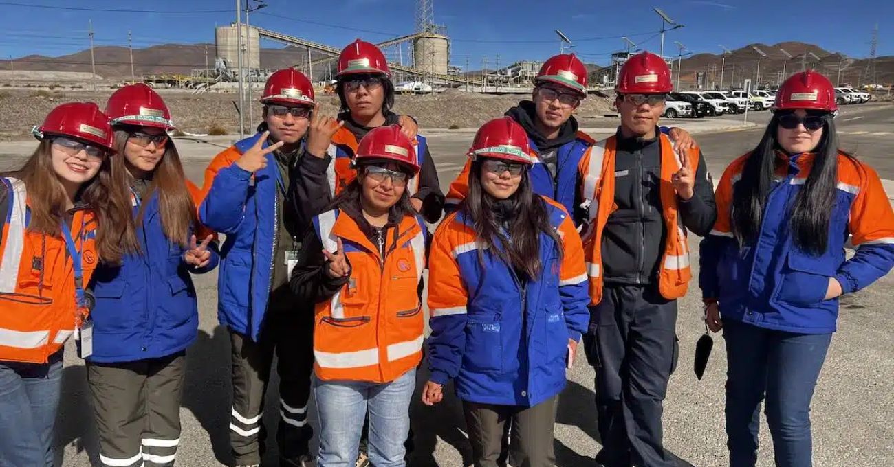 Nueve estudiantes en práctica del Colegio Técnico Don Bosco de Calama ingresan a Minera El Abra